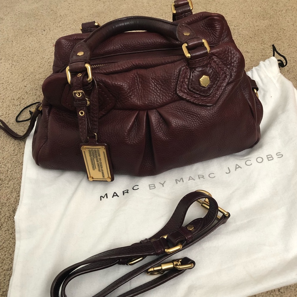 Marc Jacobs Wine Colored Classic Q Baby